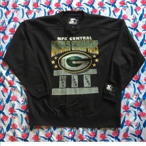 Green Bay Packers Starter Crewneck - Sz. L